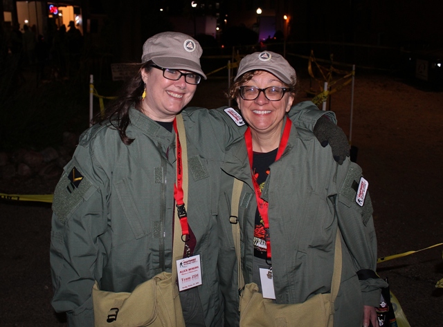 Alice & Elizabeth; A two-woman army!