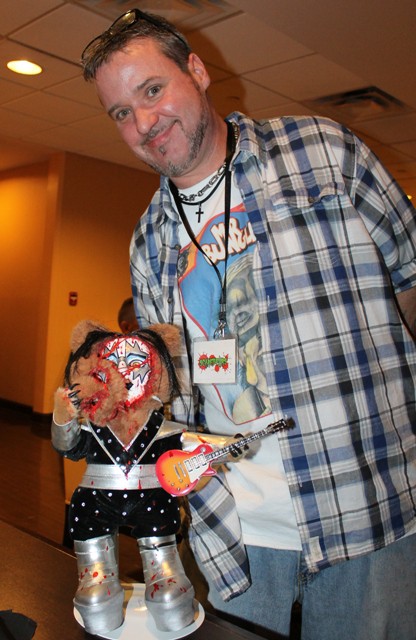 Jay's "Ace Frehley Bear" soon to be auctioned for charity!