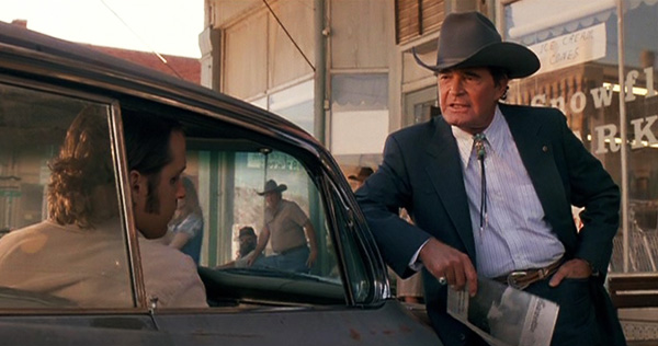 Sweeney with Garner in 1993's "Fire in the Sky"