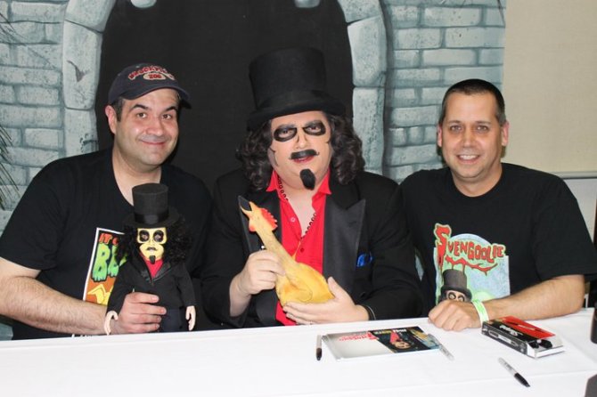 One of a kind Svengoolie doll has made its rounds...