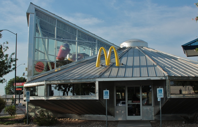 Flying Saucer McDonalds was definitely worth a stop!