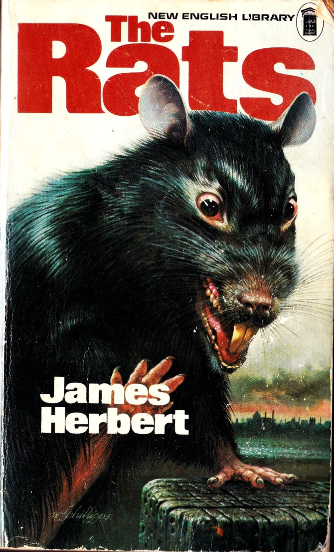 Horror paperback book 
