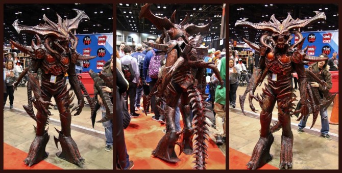 Costume from comic convention