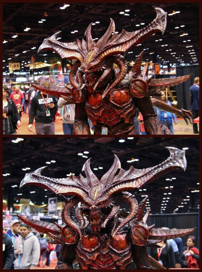 Costume from comic convention