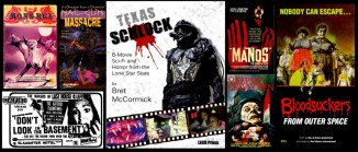 Texas Schlock with film posters from that region