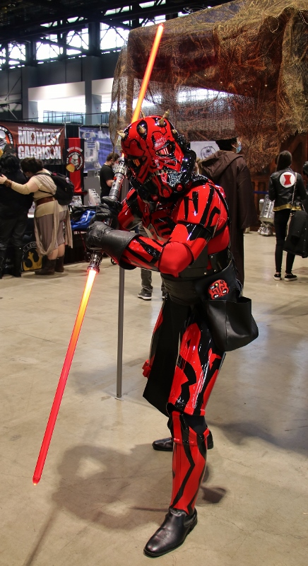 Sith Stormtrooper Cosplayer at the Chicago Comic & Entertainment Expo