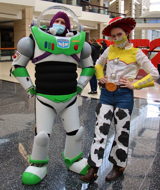 Toy Story costumes at the Chicago Comic & Entertainment Expo