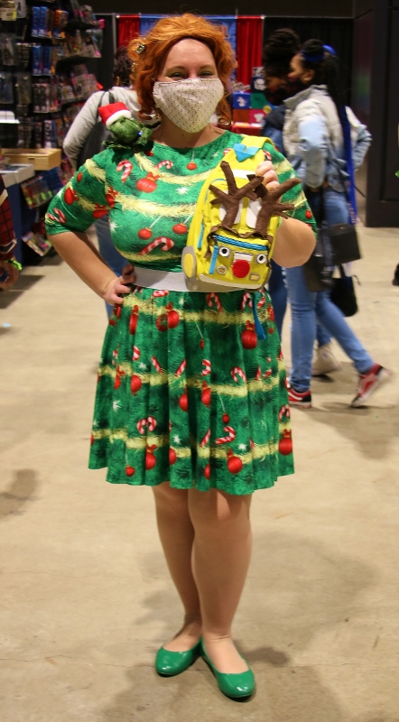 Cosplayer at the 2021 Chicago Comic & Entertainment Expo C2E2