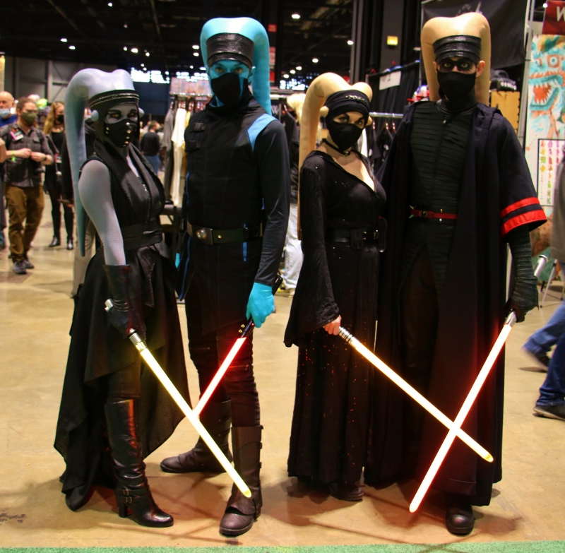 STAR WARS Cosplayer at the 2021 Chicago Comic & Entertainment Expo C2E2