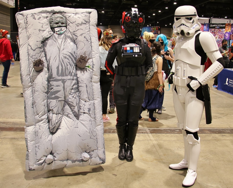 STAR WARS Cosplayer at the 2021 Chicago Comic & Entertainment Expo C2E2