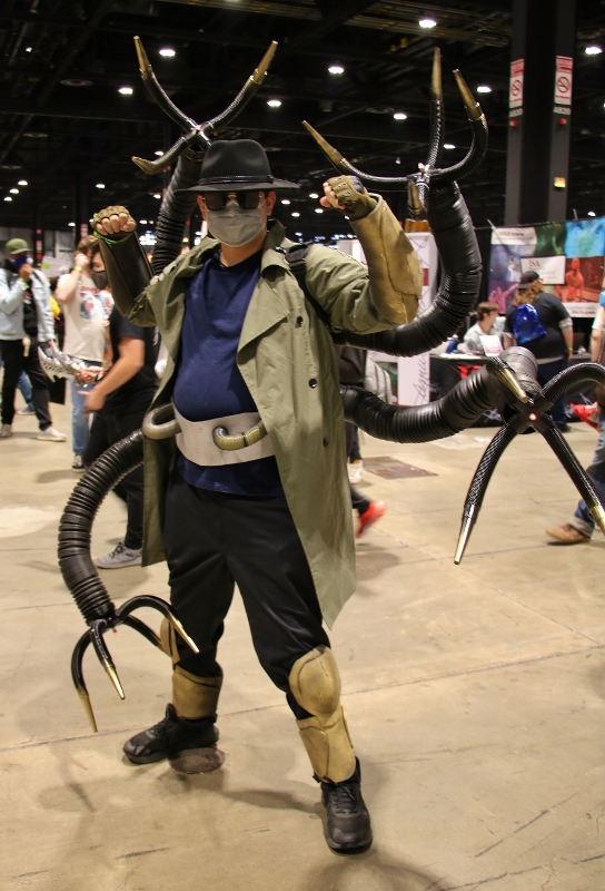 Doctor Octopus Cosplayer at the 2021 Chicago Comic & Entertainment Expo C2E2