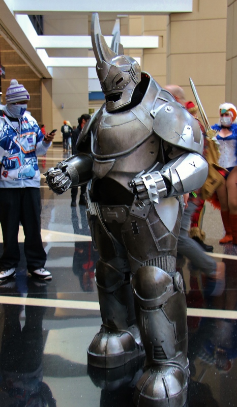 The Rhino Cosplayer at the 2021 Chicago Comic & Entertainment Expo C2E2