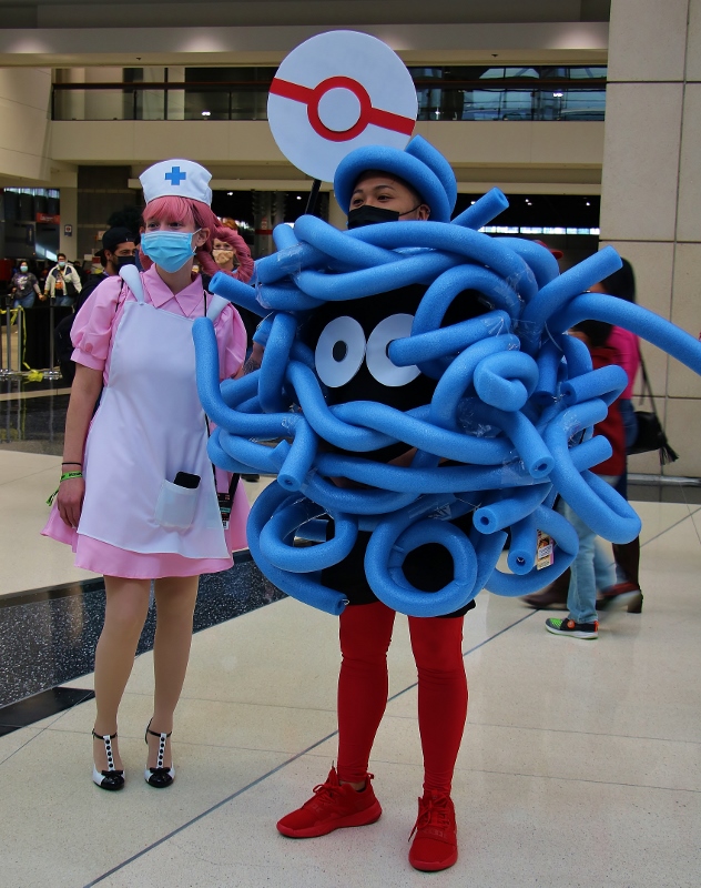 Pokemon Cosplayer at the 2021 Chicago Comic & Entertainment Expo C2E2