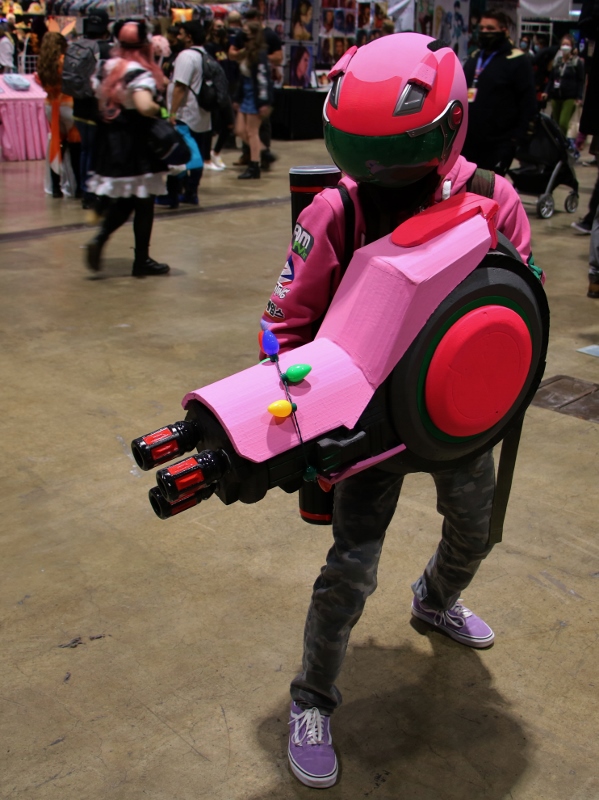Cosplayer at the 2021 Chicago Comic & Entertainment Expo C2E2