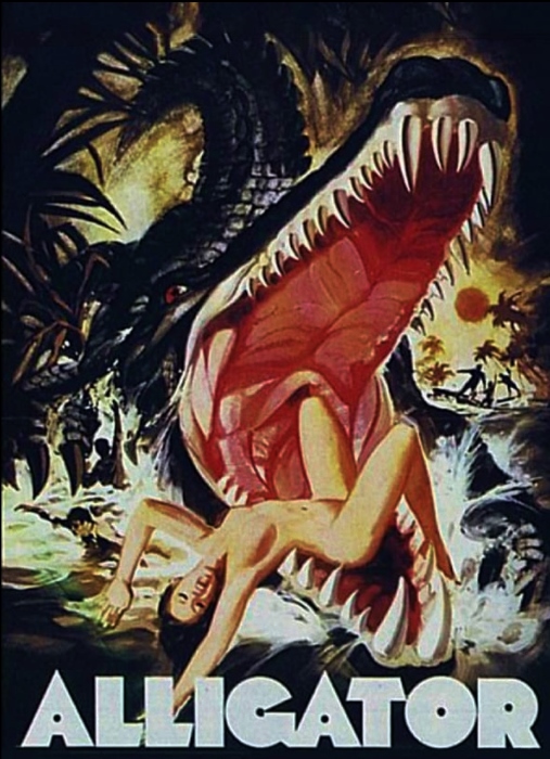 Movie poster for the film The Great Alligator