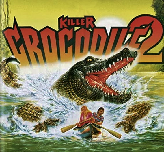 Movie poster for the film Killer Crocodile 2